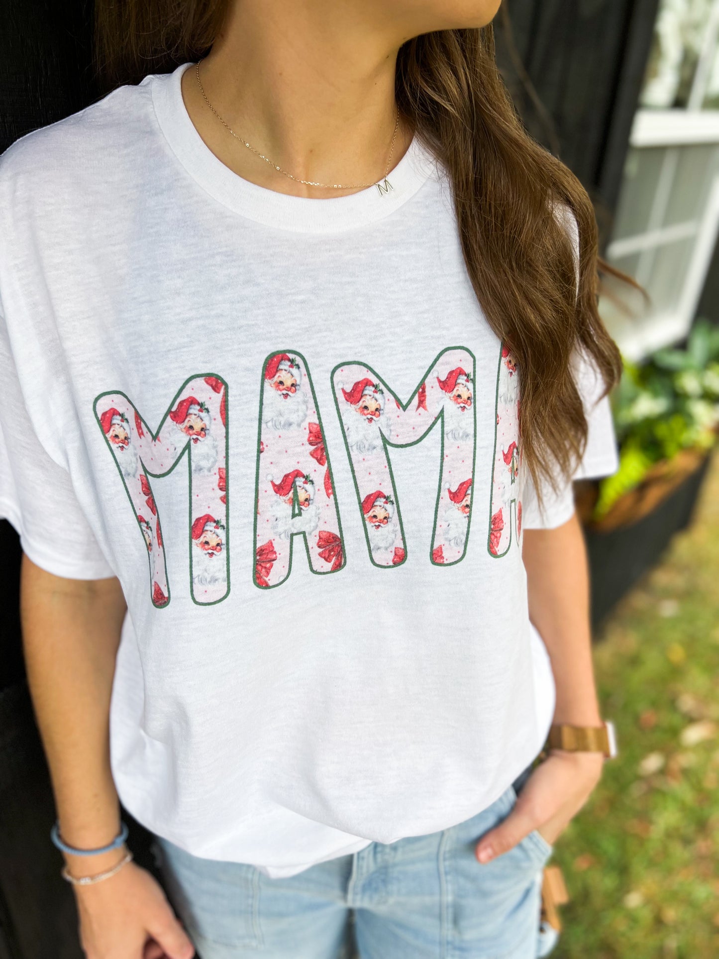 MAMA Santa Short Sleeve T-Shirt