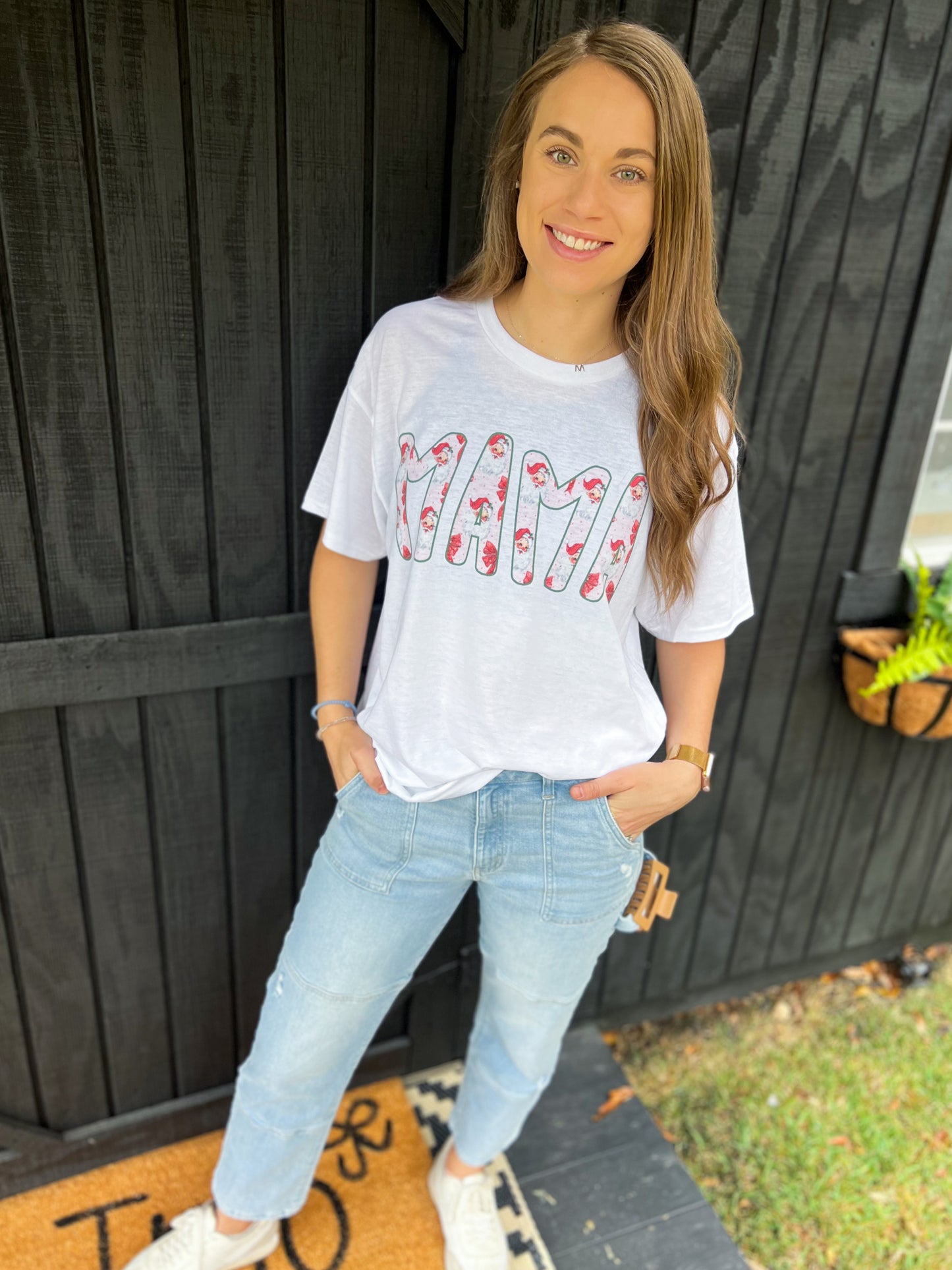 MAMA Santa Short Sleeve T-Shirt