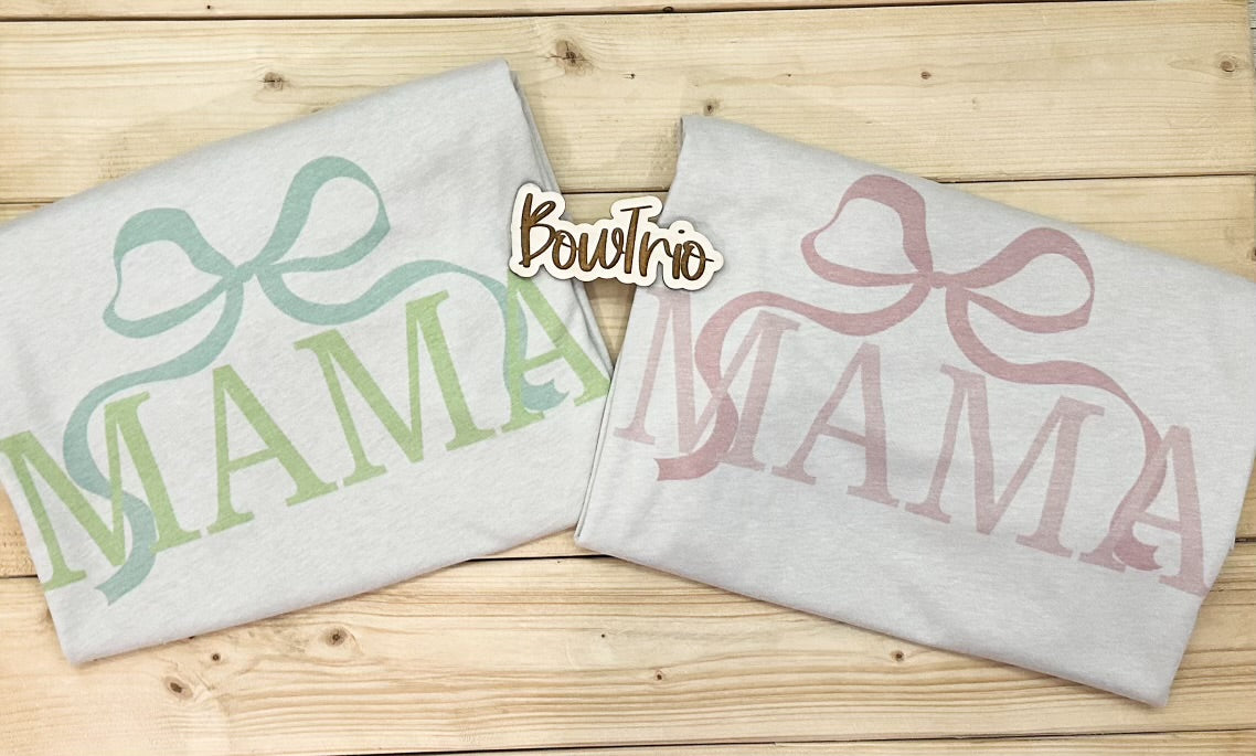 Mama Bow Short Sleeve