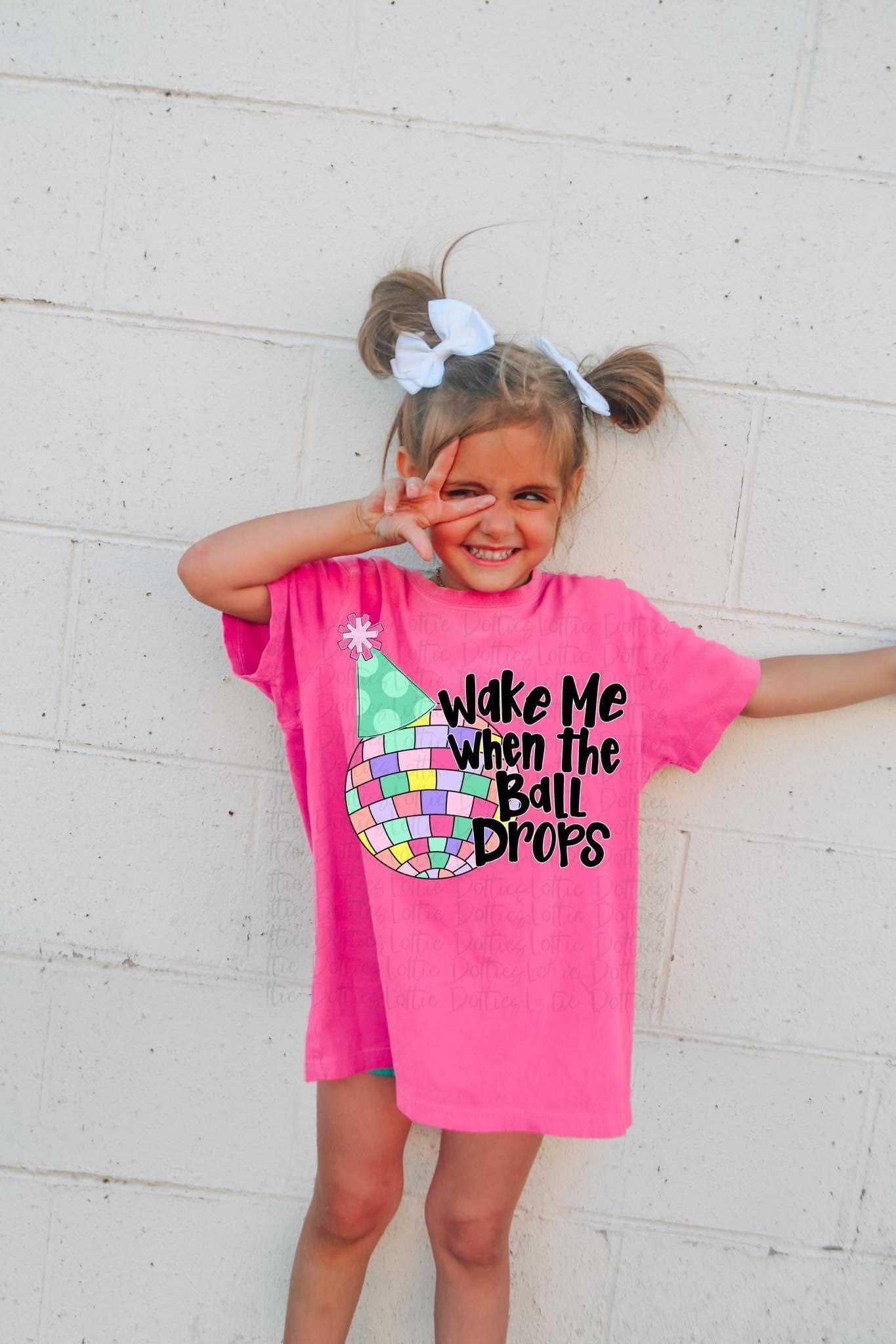Wake Me When The Ball Drops Short Sleeve T-Shirt