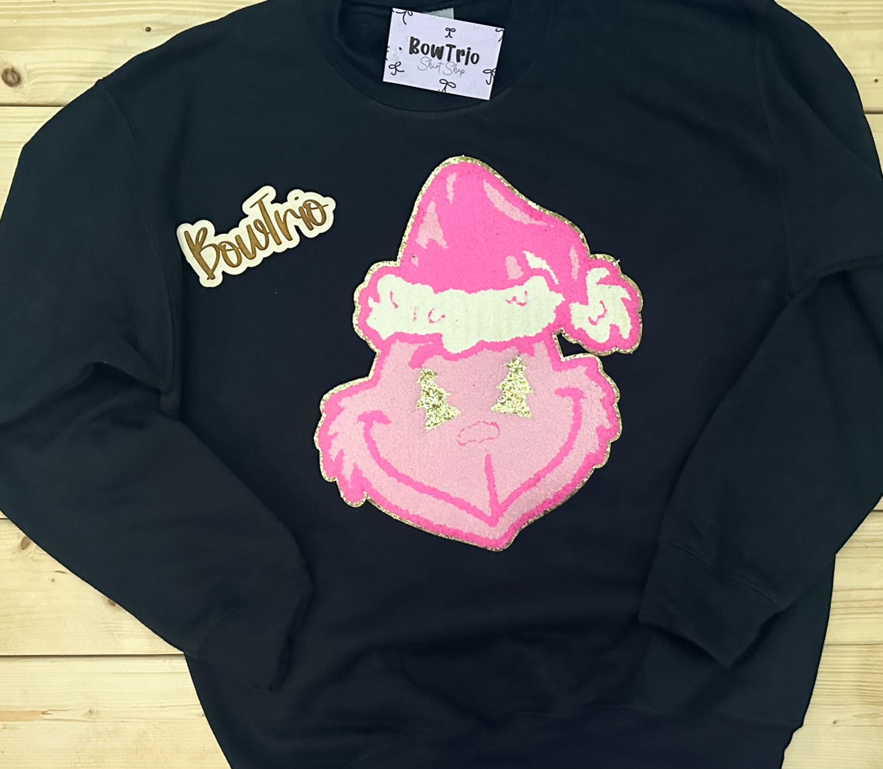 Grinch Patch Sweatshirt