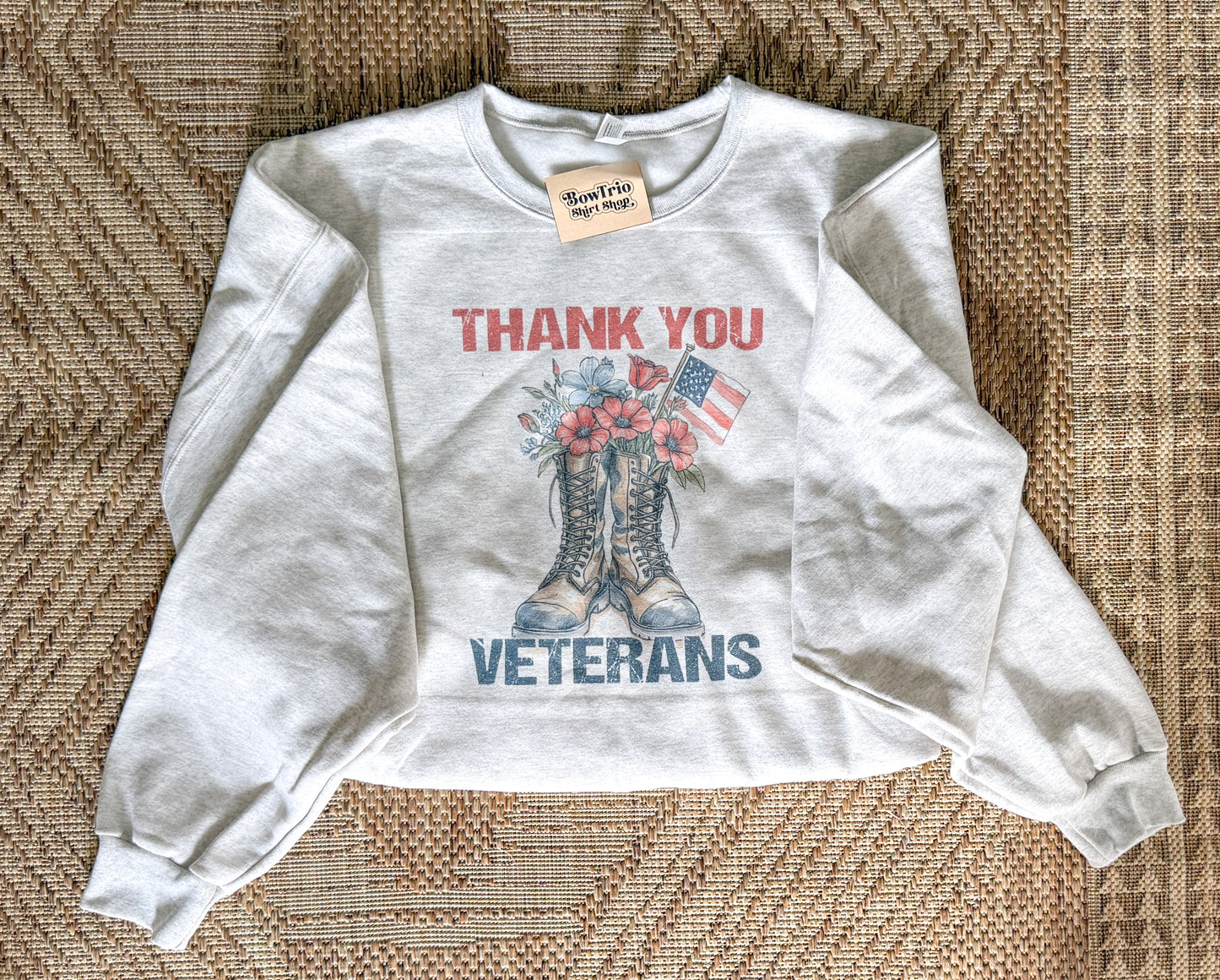 Veteran’s Day Boot Crewneck