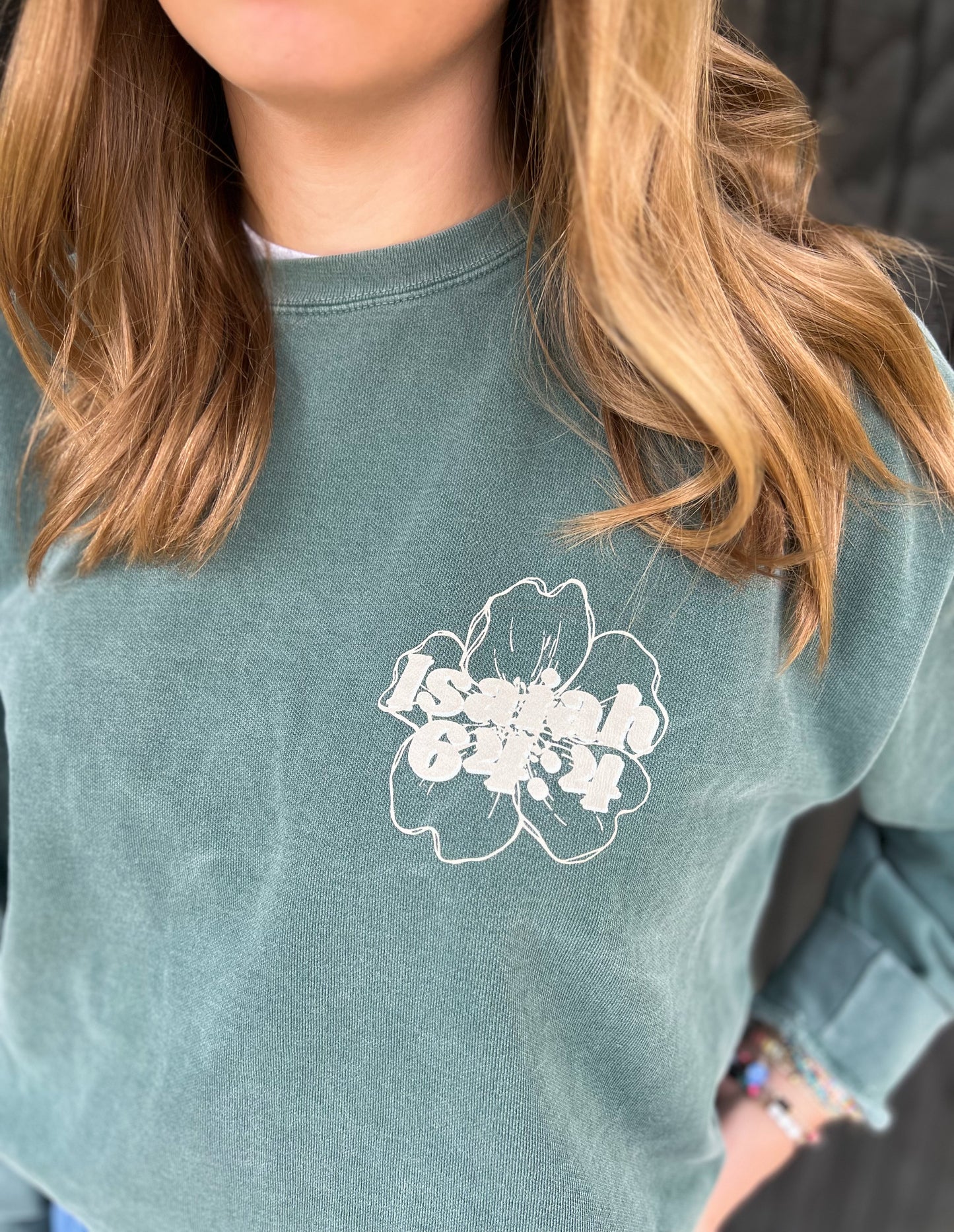 God is Working Crewneck