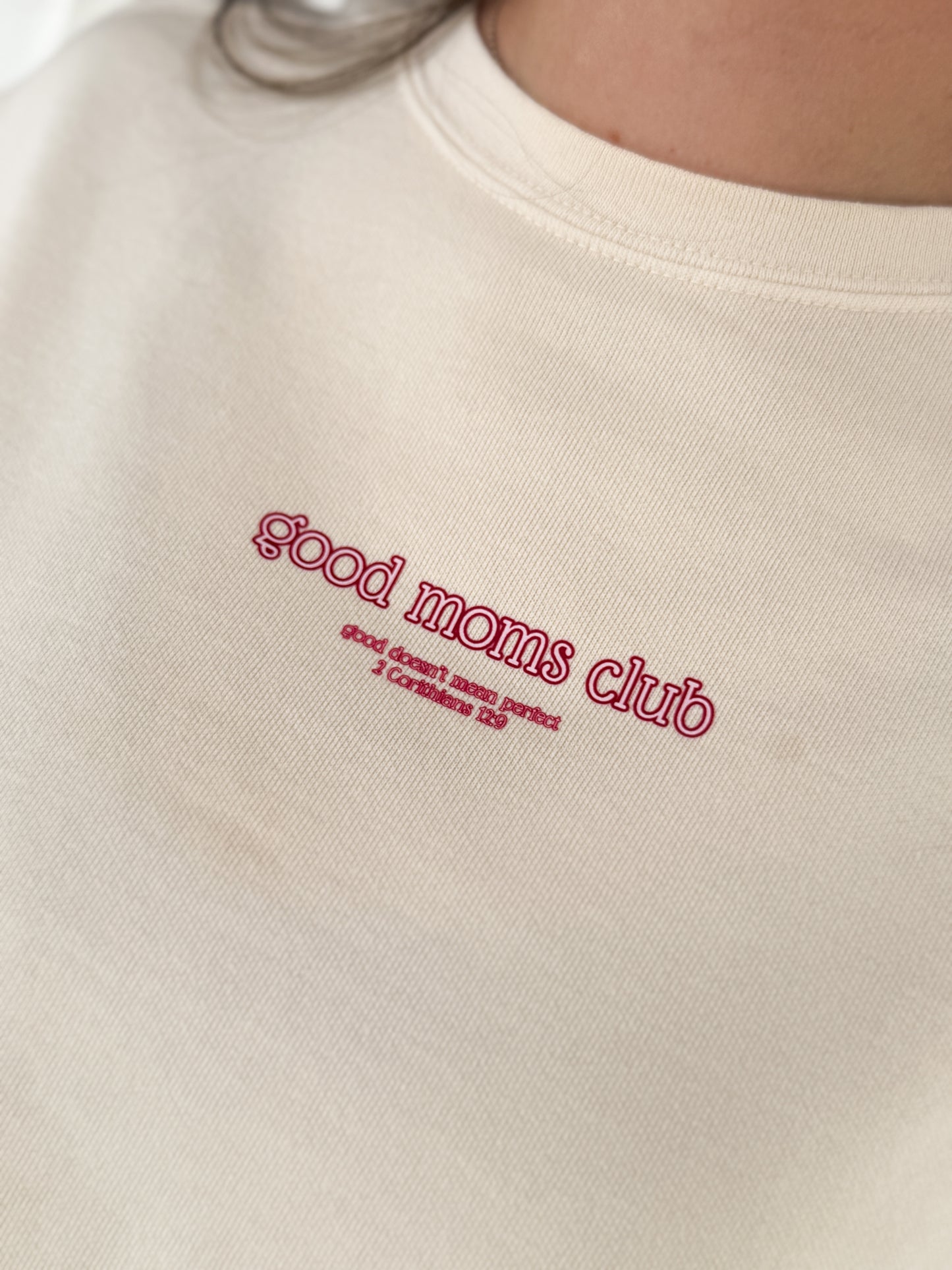 Good Moms Club Boxy Crewneck