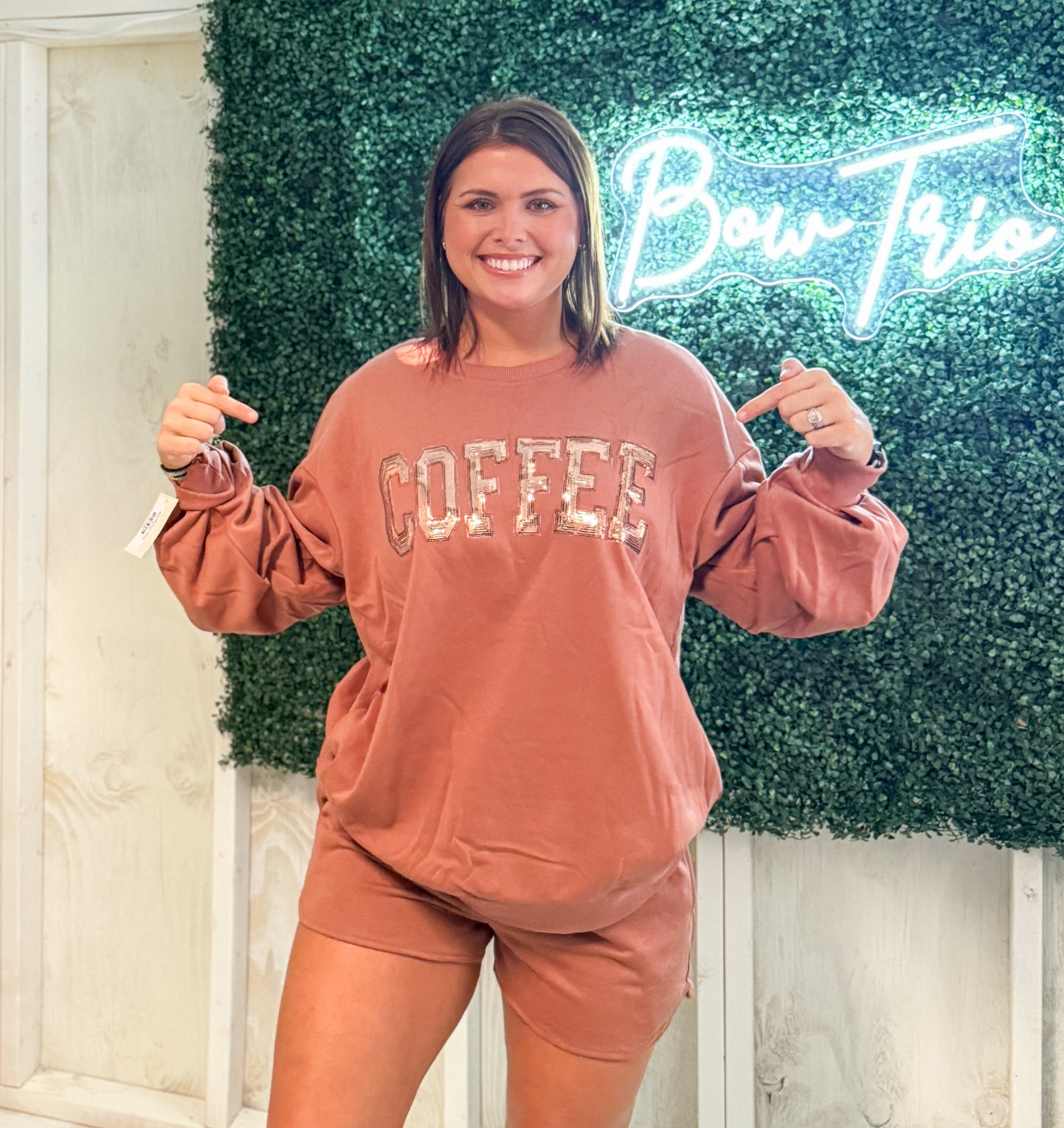 Coffee Short Set