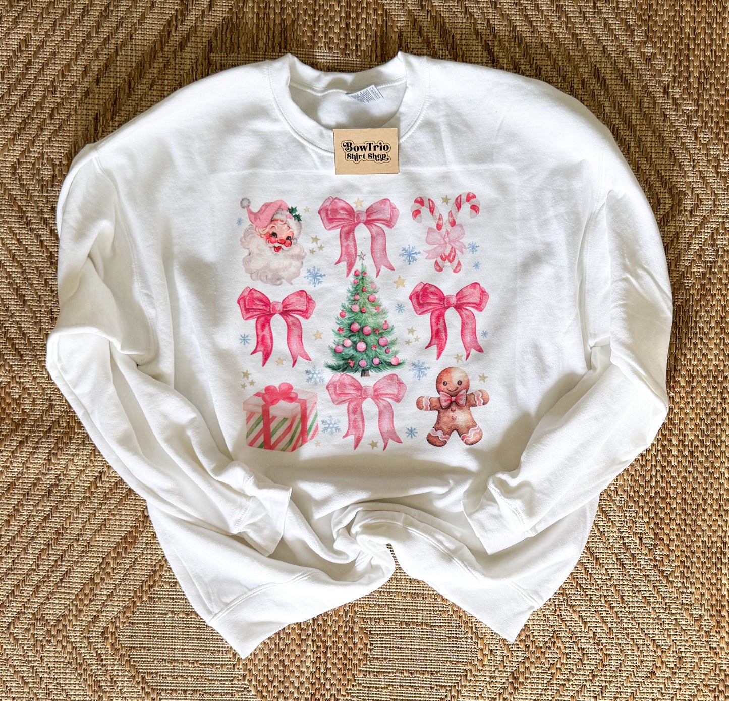 Jolly Santa Coquette Sweatshirt