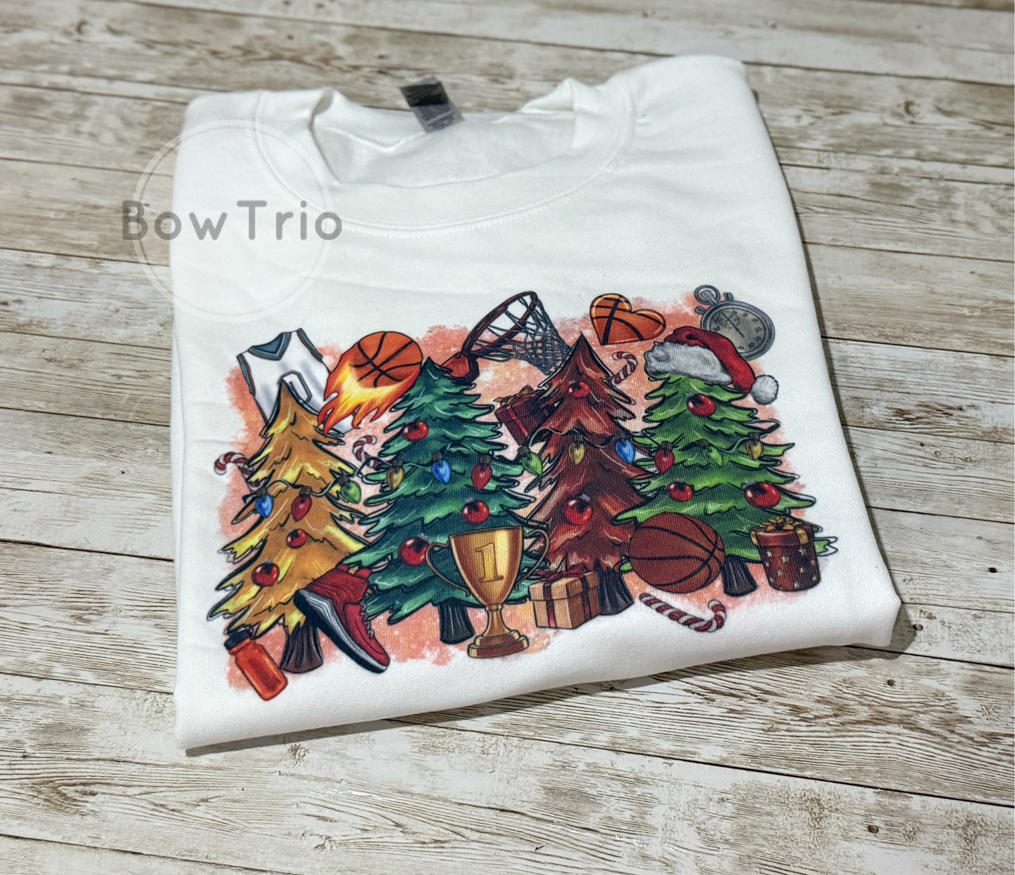 Christmas Basketball Sweatshirt
