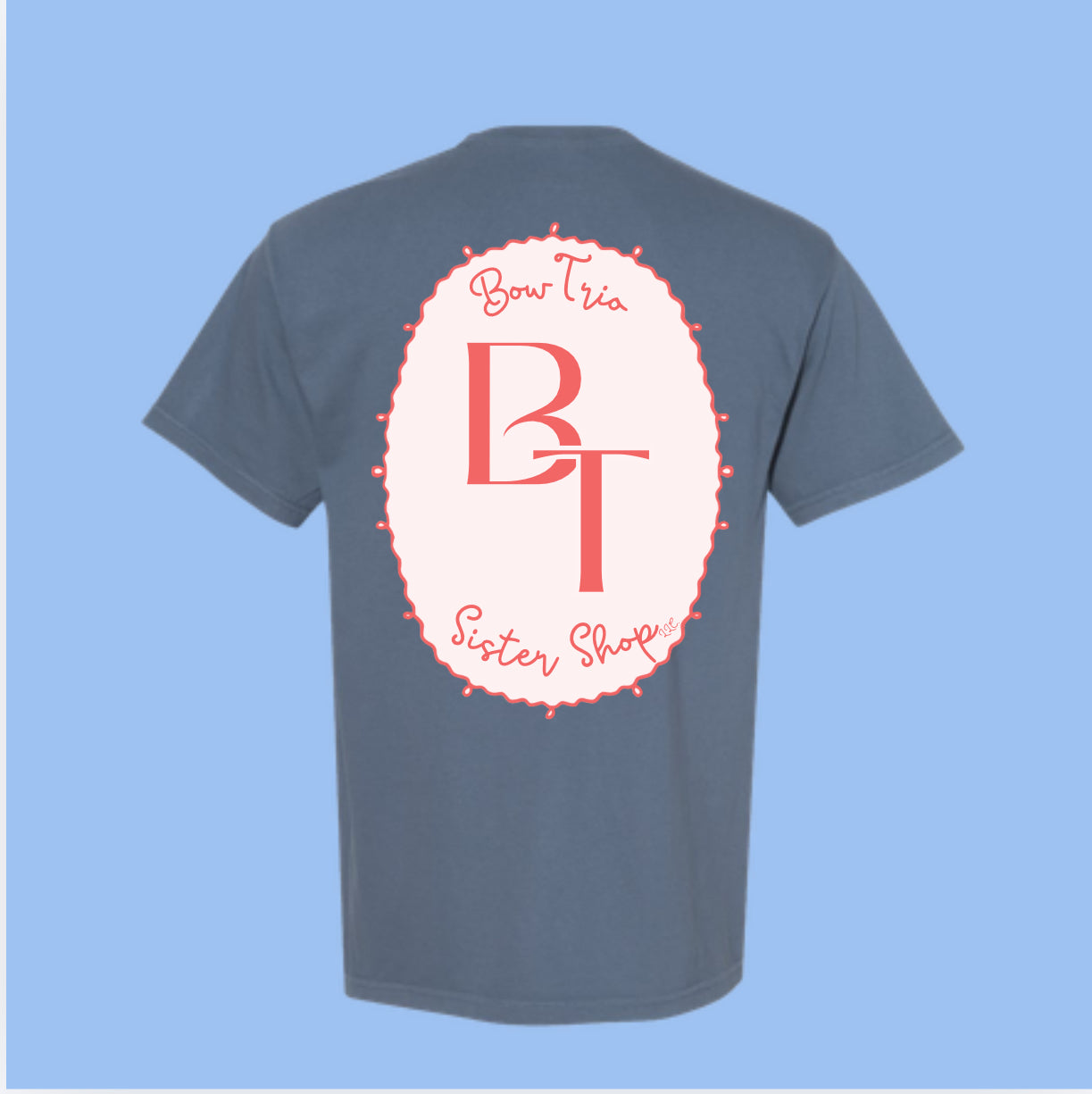 BT Pink Crest Logo Tee