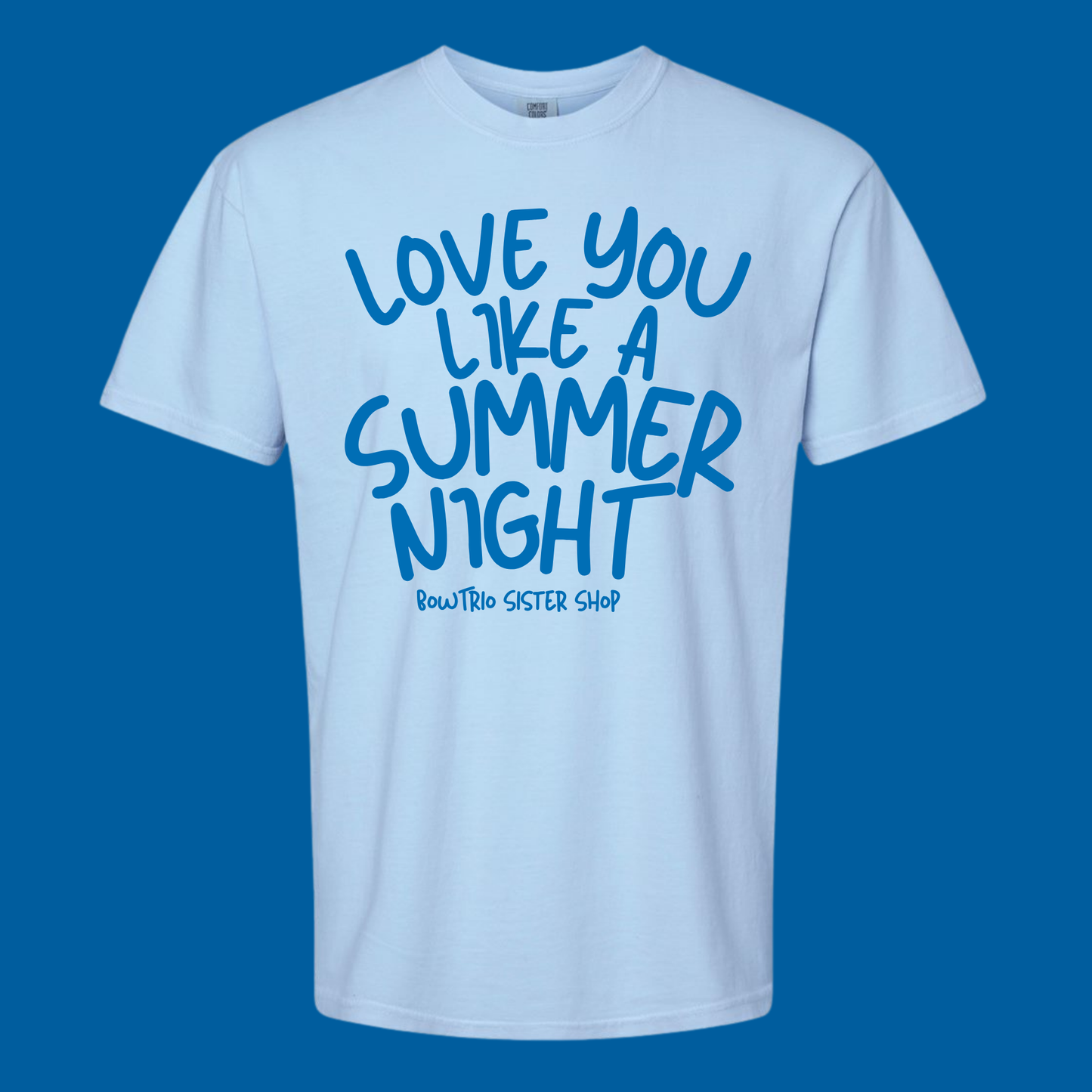 Love You Like a Summer Night Puff Tee
