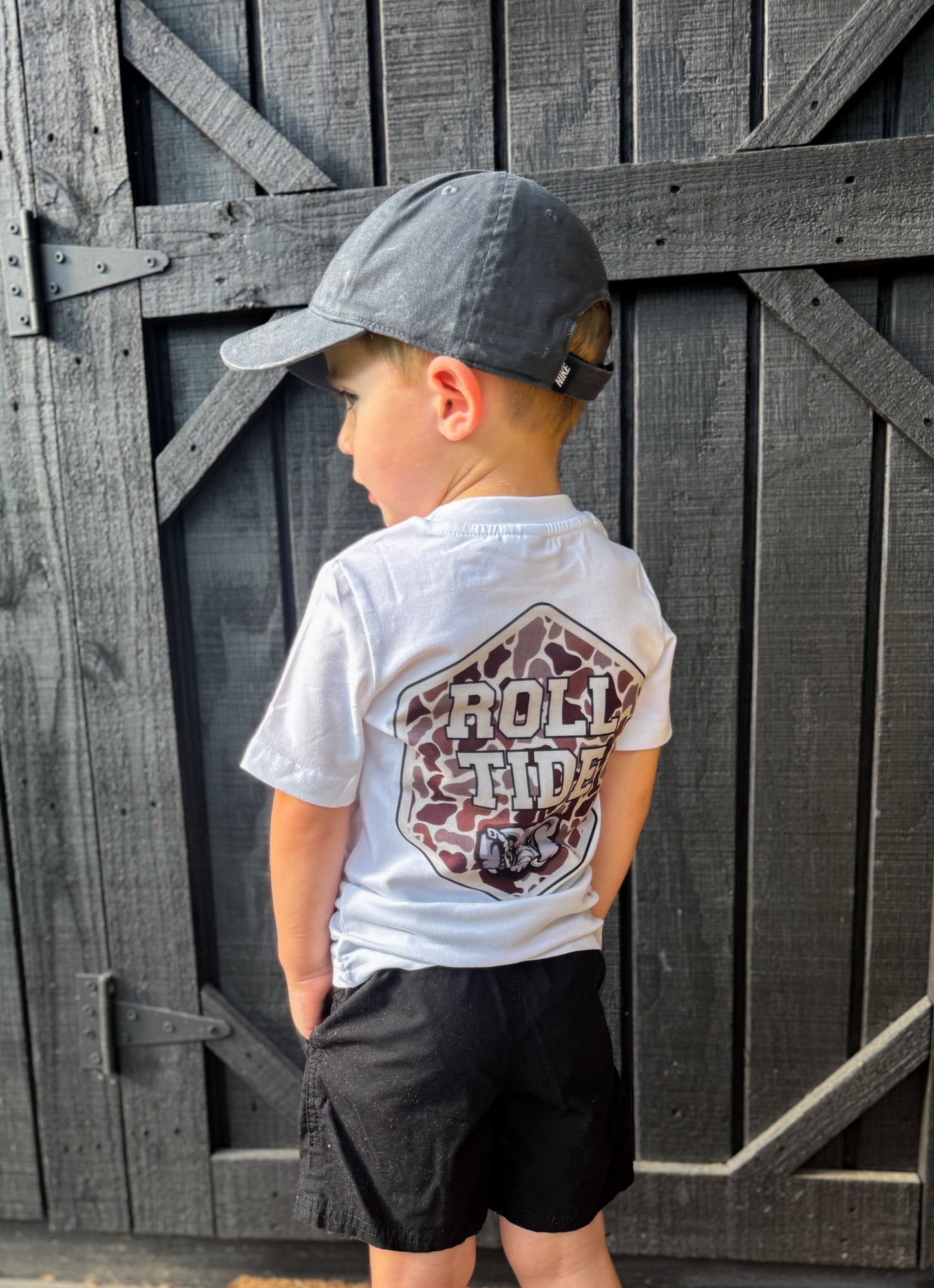 Roll Tide Red Camo Pocket Tee