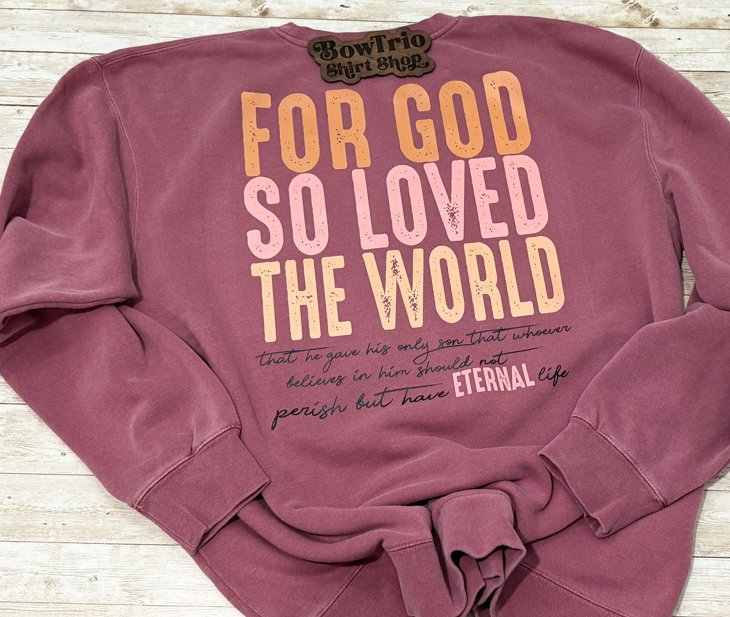 John 3:16 Sweatshirt