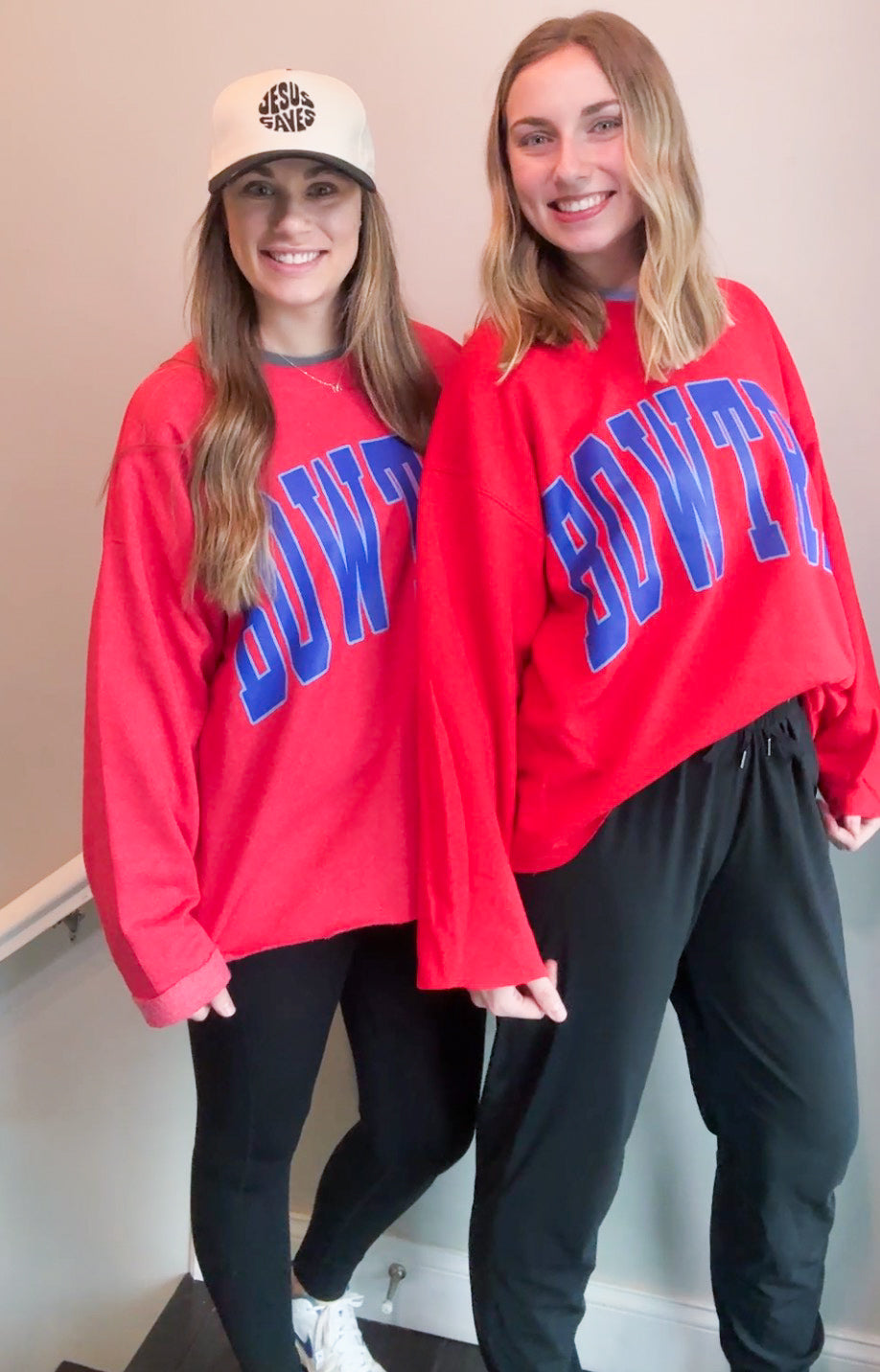 Red BowTrio Sweatshirt