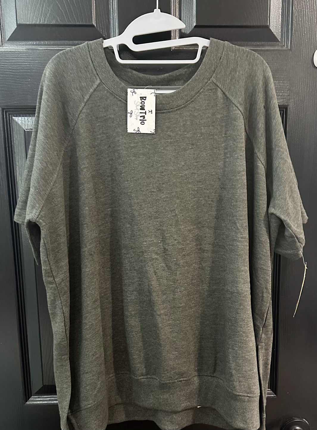 Terry Short Sleeve Pullover