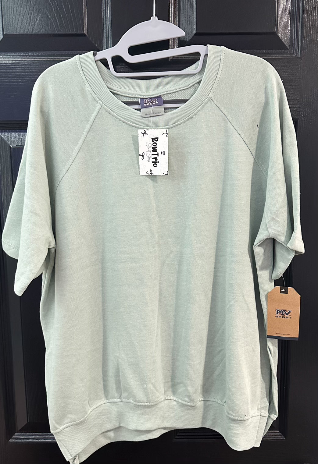 Terry Short Sleeve Pullover