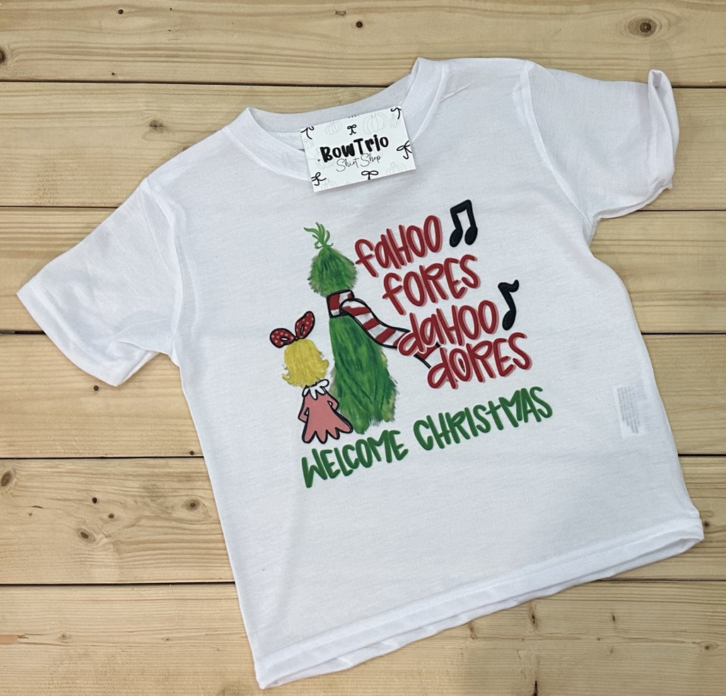 Grinch & Cindy Short Sleeve