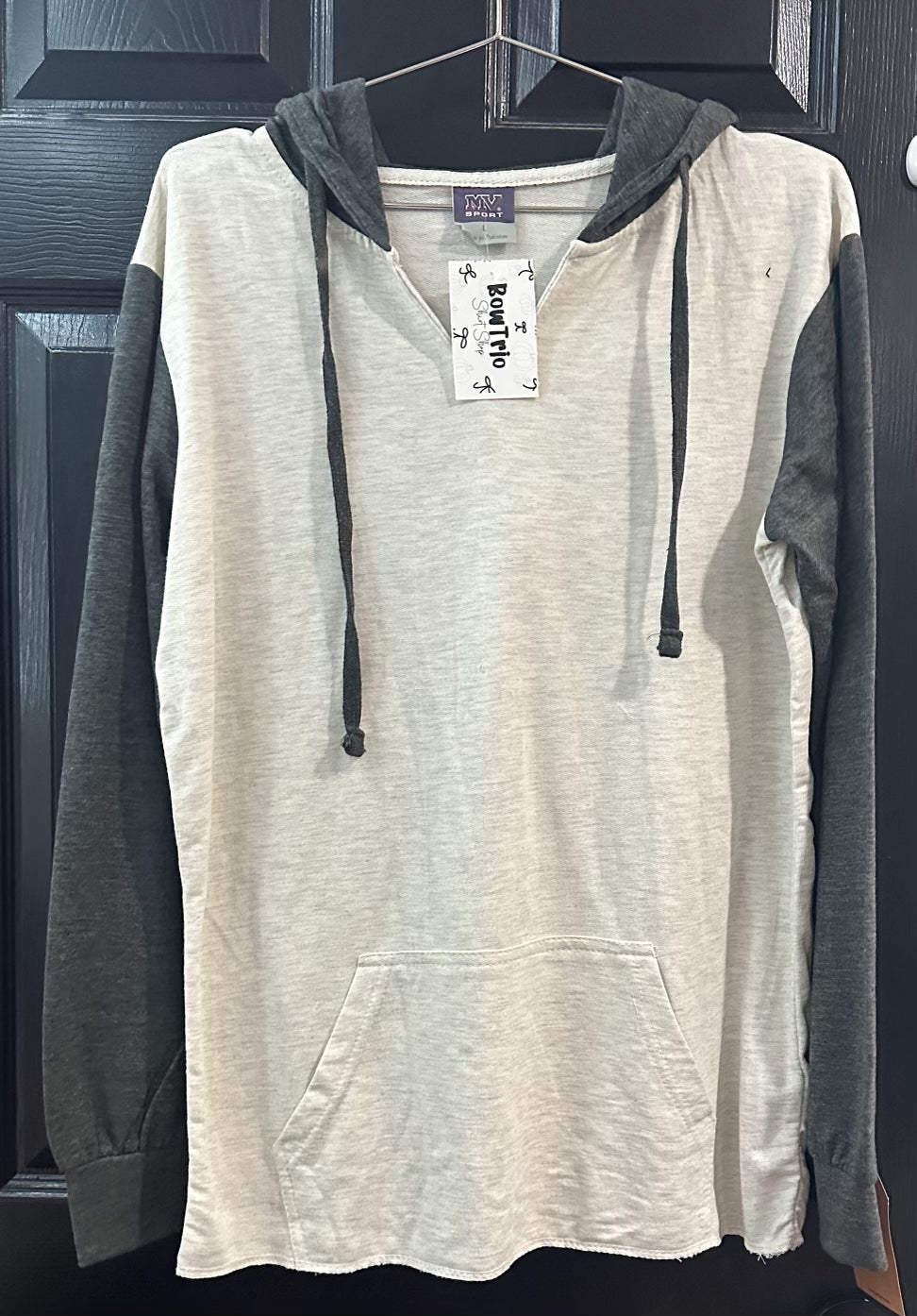 Colorblock Hooded Pullover