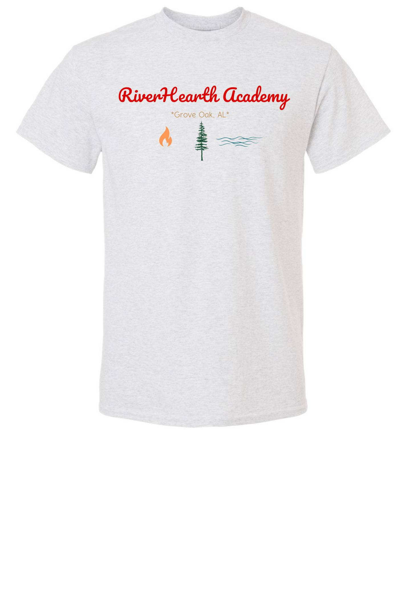 RiverHearth Academy Shirt (Red Logo)