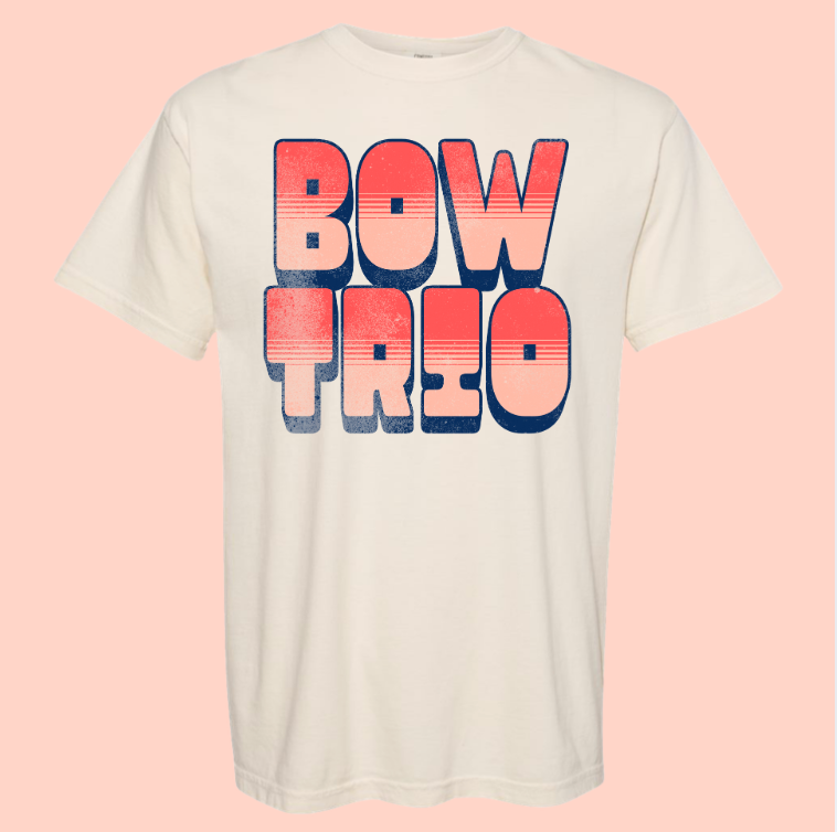 Retro BowTrio Tee