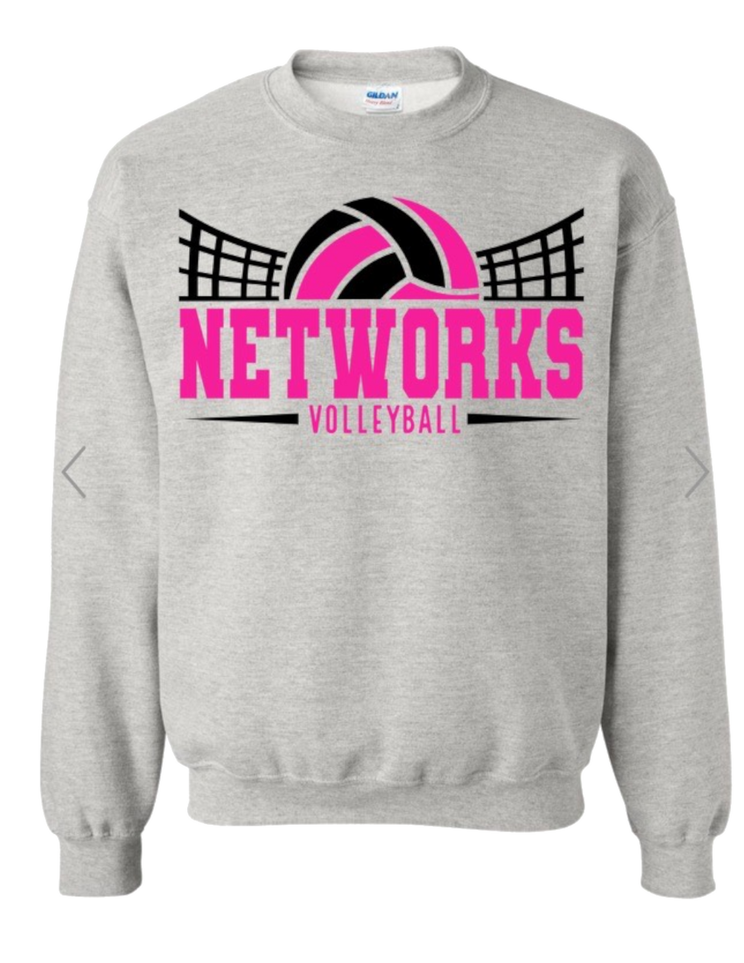 Networks Volleyball Pink/Black Shirt