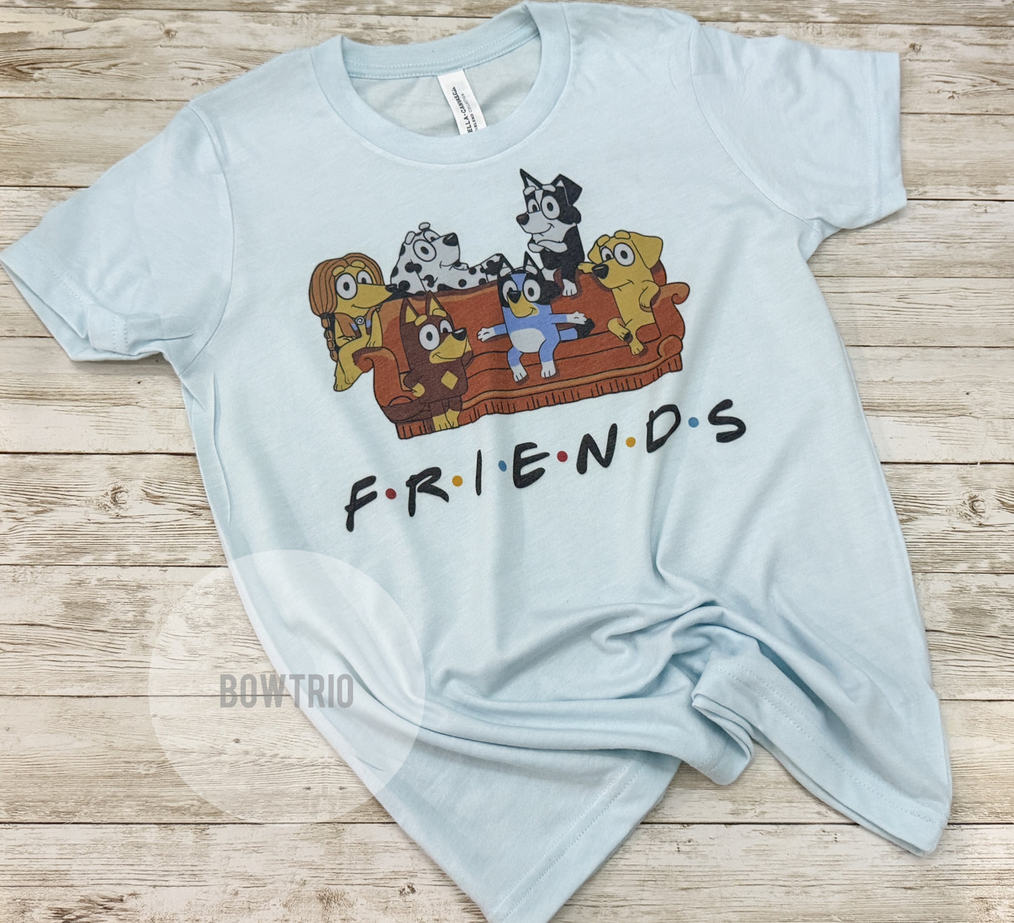 Bluey FRIENDS Short Sleeve T-Shirt