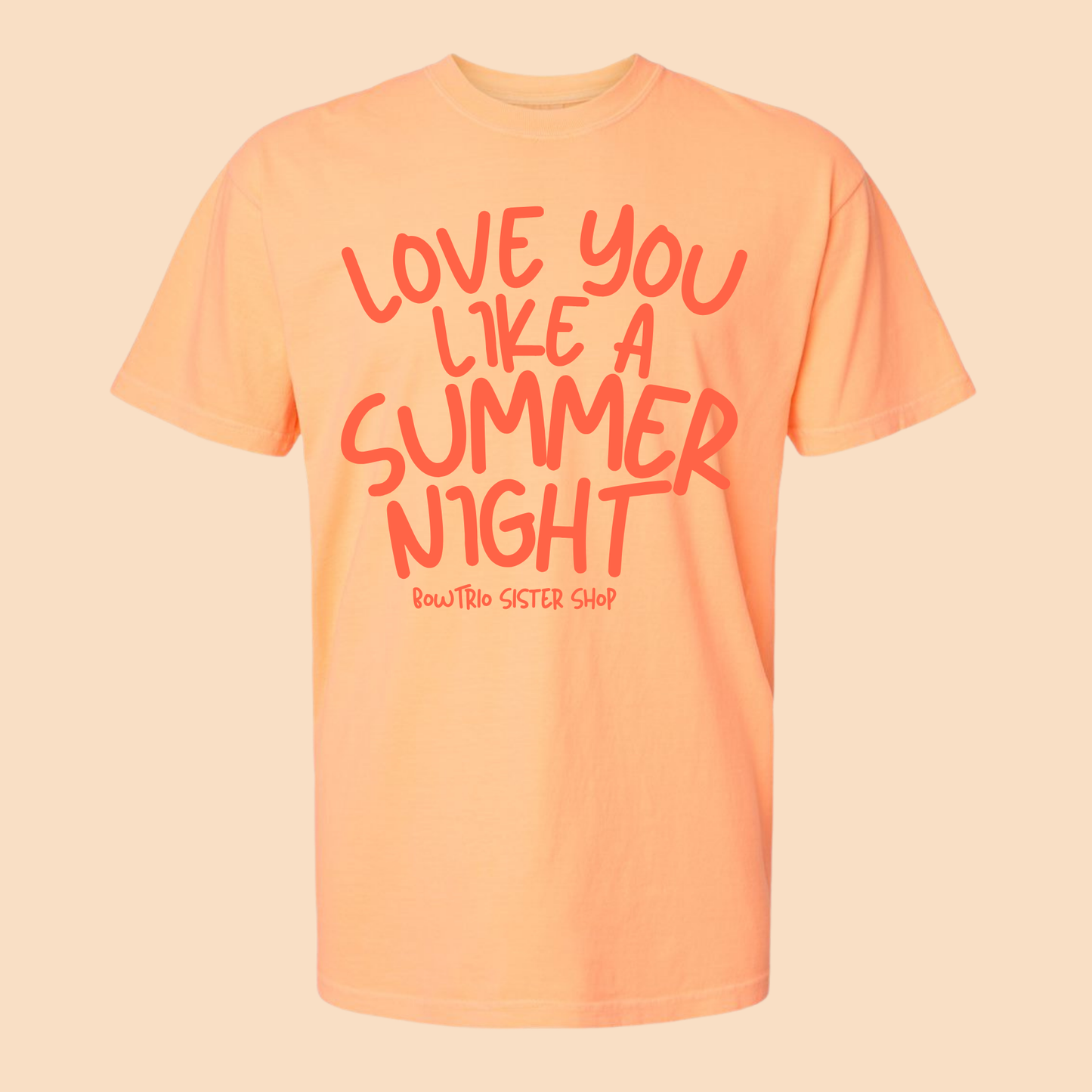 Love You Like a Summer Night Puff Tee