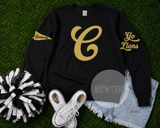 Crossville Letterman Spirit Sweatshirt