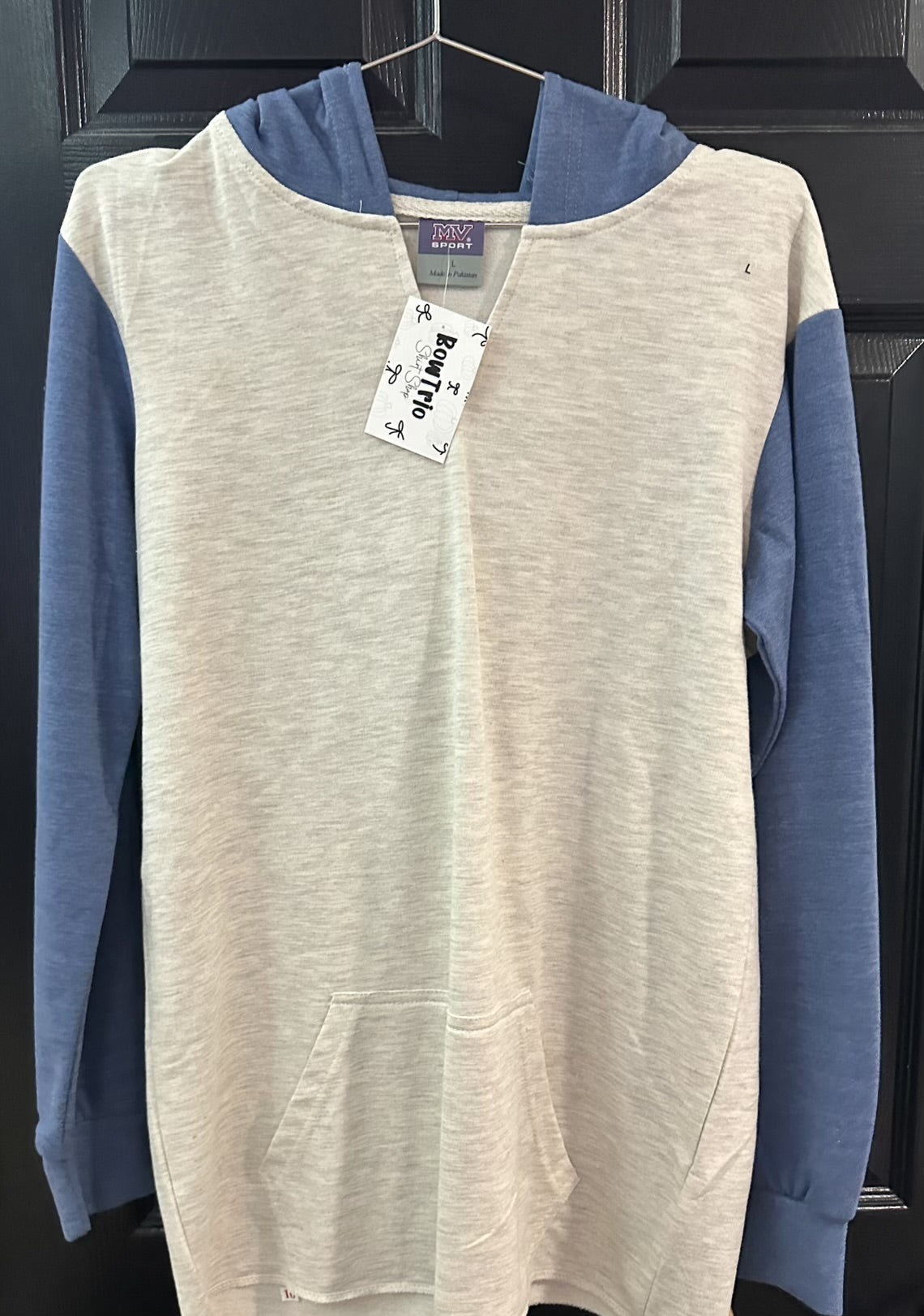 Colorblock Hooded Pullover