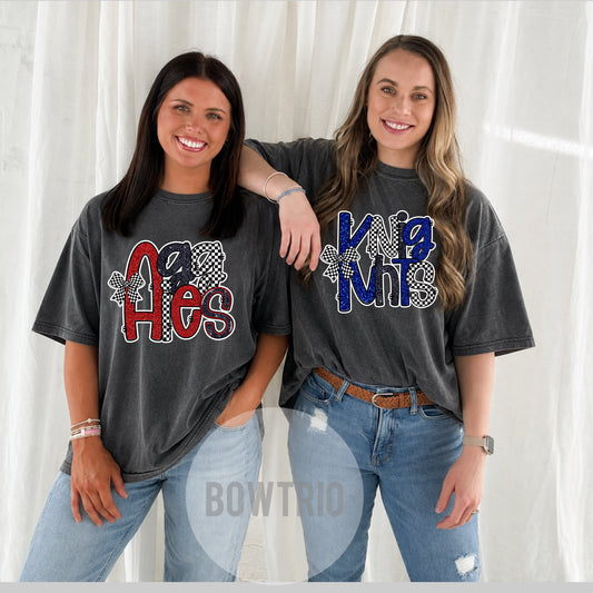 Albertville Stacked Mascot Tee
