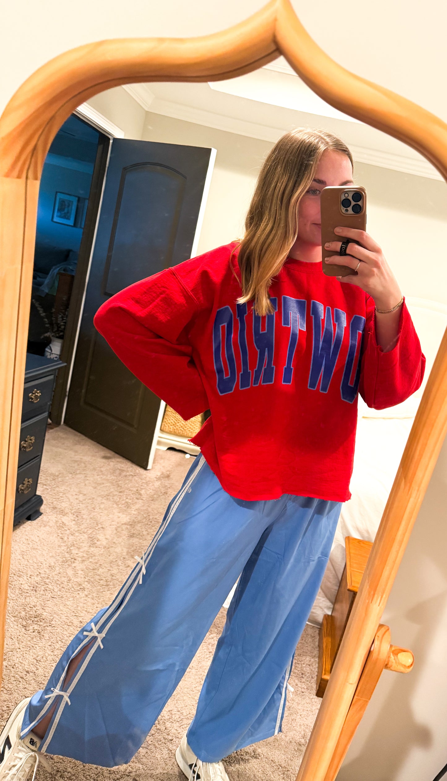 Red BowTrio Sweatshirt
