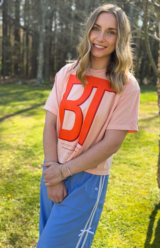Peach BT Boxy Tee