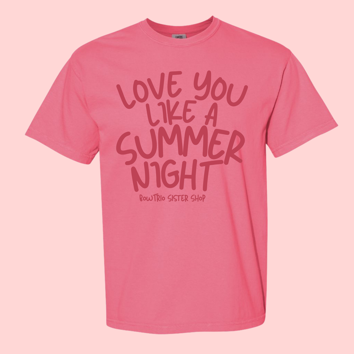 Love You Like a Summer Night Puff Tee