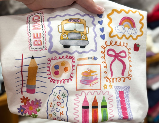 Back to School Stamps T-Shirt