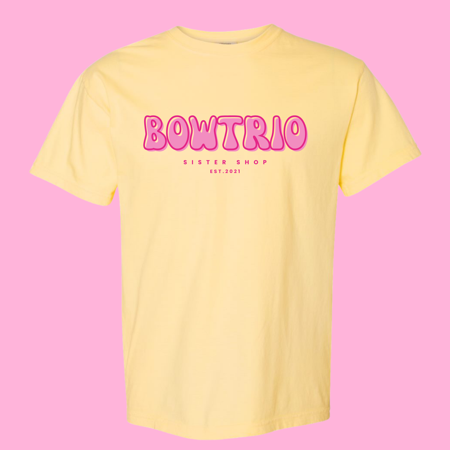 Groovy BowTrio Bubble Tee