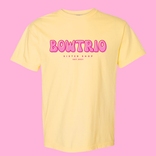 Groovy BowTrio Bubble Tee