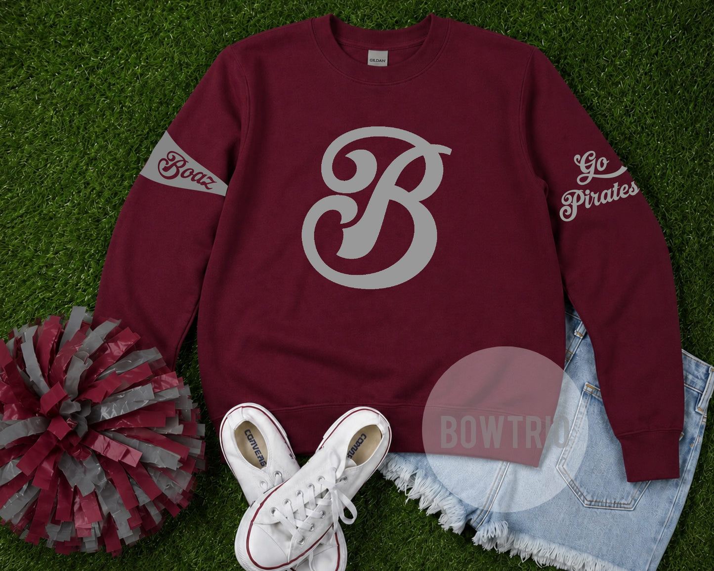 Boaz Letterman Spirit Sweatshirt