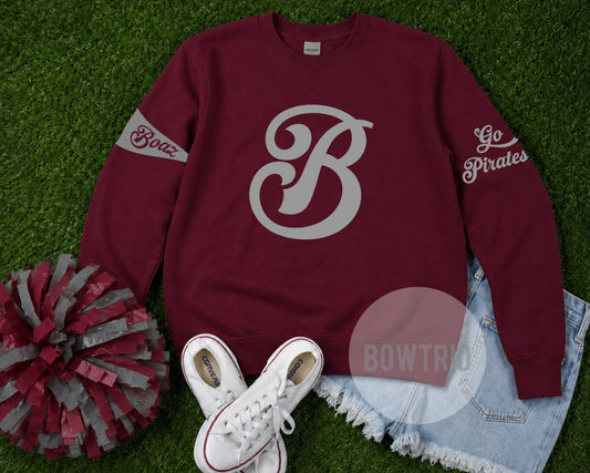 Boaz Letterman Spirit Sweatshirt