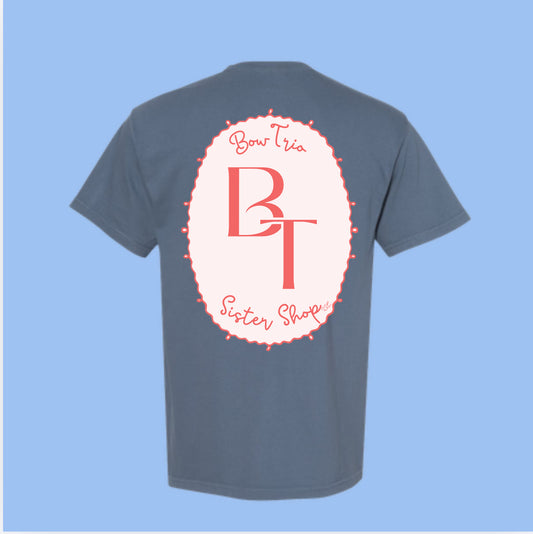 BT Pink Crest Logo Tee
