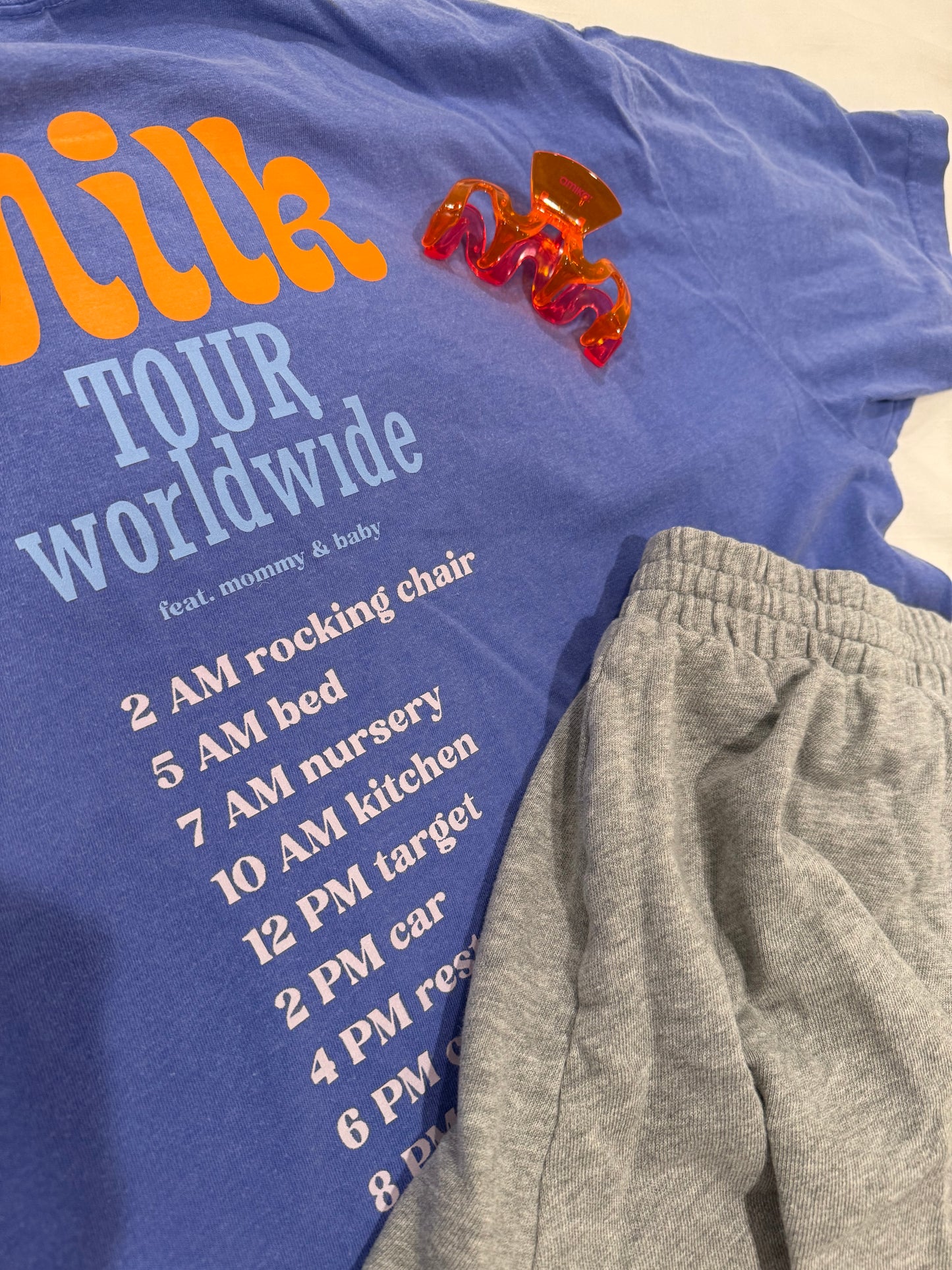 Milk Tour Pocket Tee