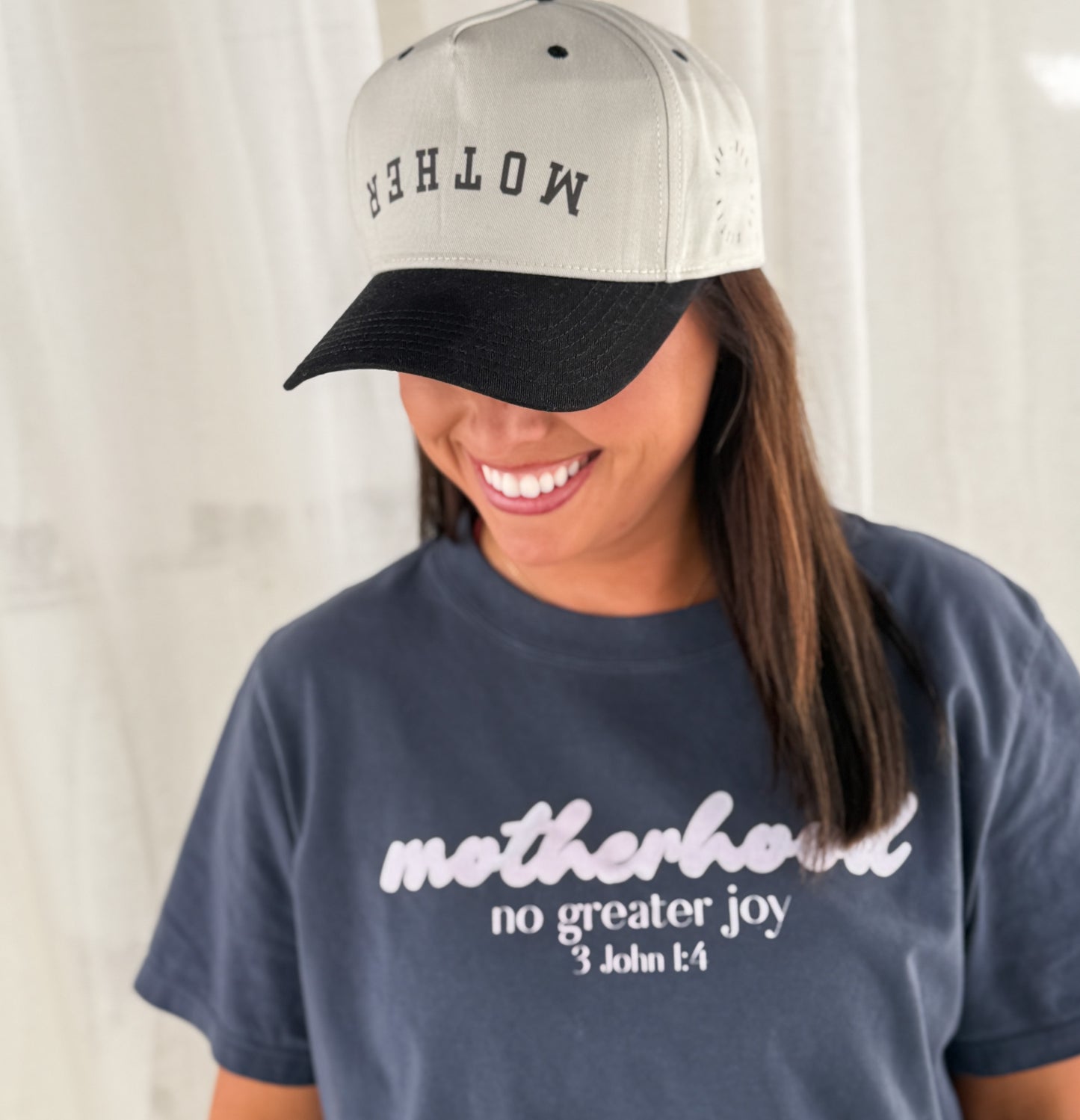 Motherhood No Greater Joy Boxy Tee