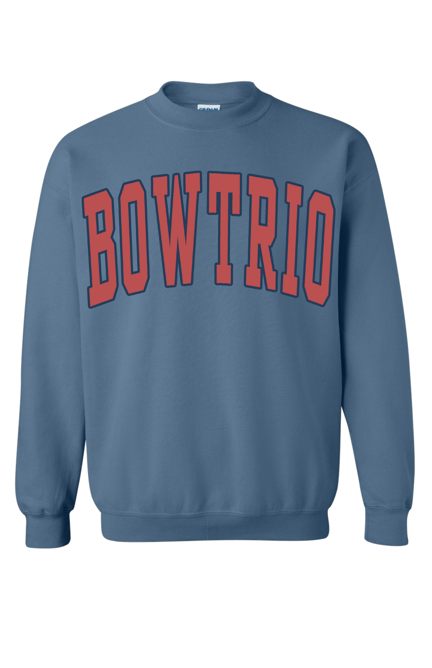 Indigo BowTrio Sweatshirt
