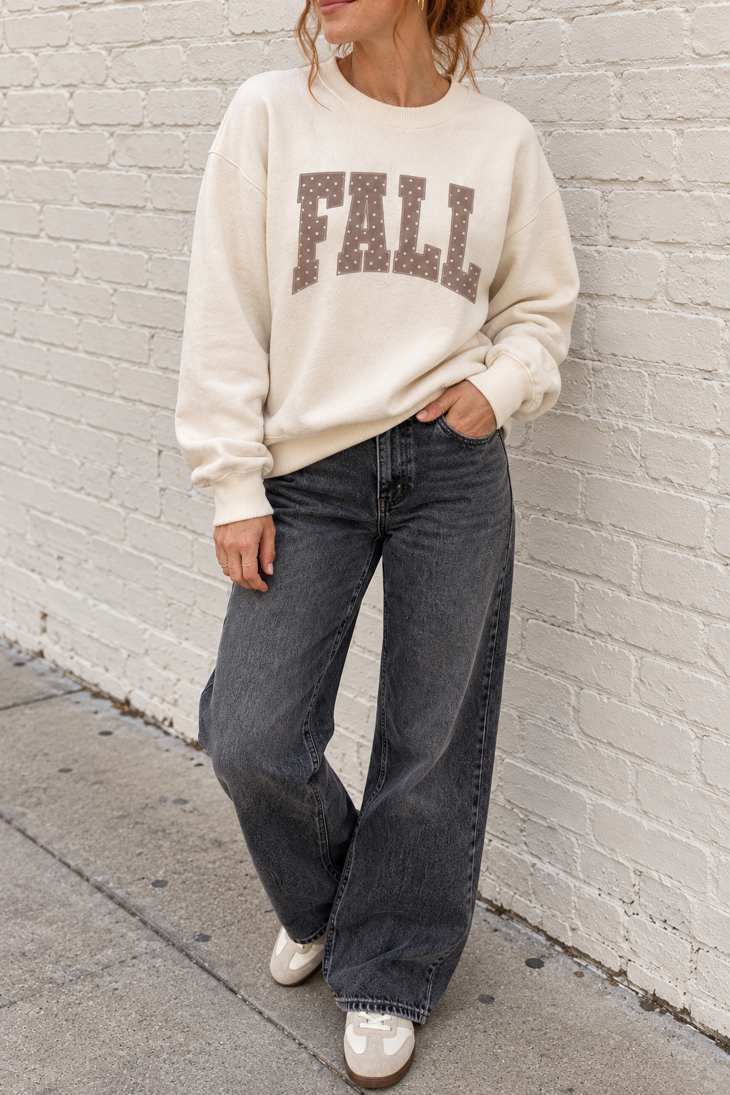 FALL Dot Sweatshirt