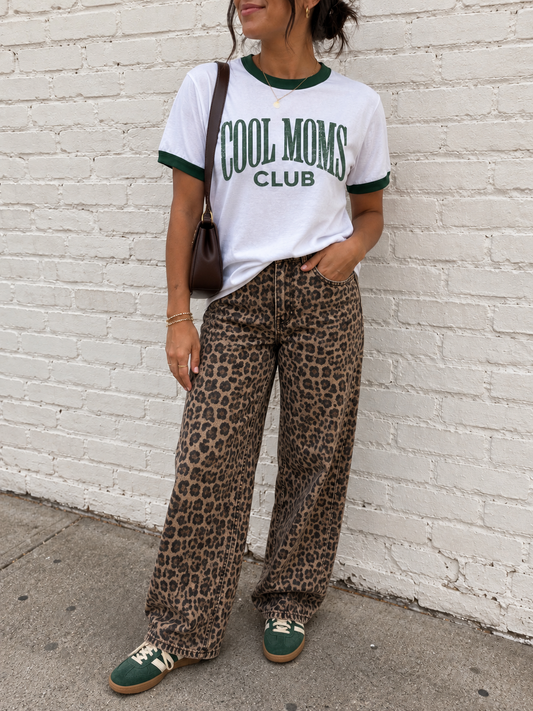 Cool Moms Club Ringer Tee