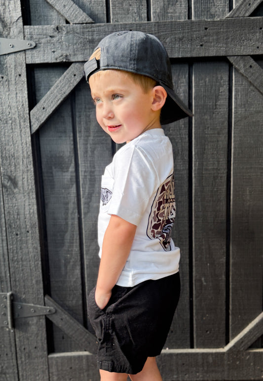 Roll Tide Red Camo Pocket Tee