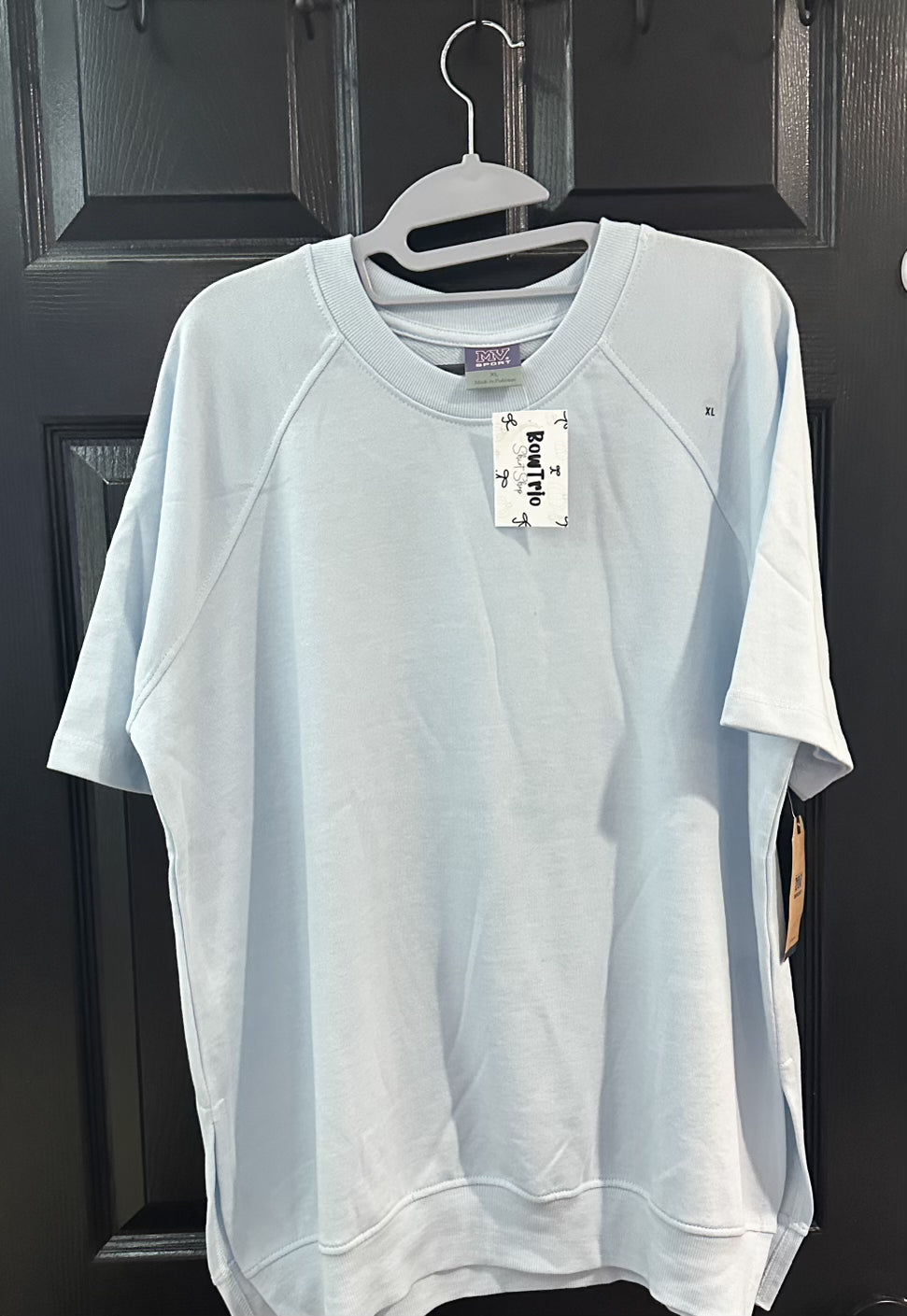 Terry Short Sleeve Pullover