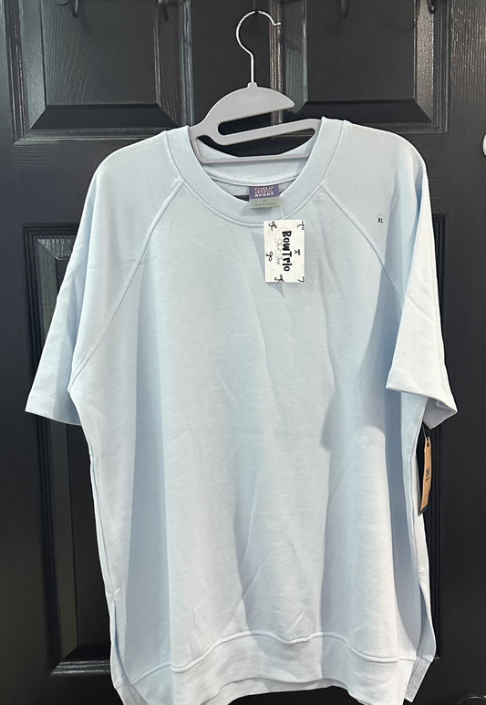 Terry Short Sleeve Pullover