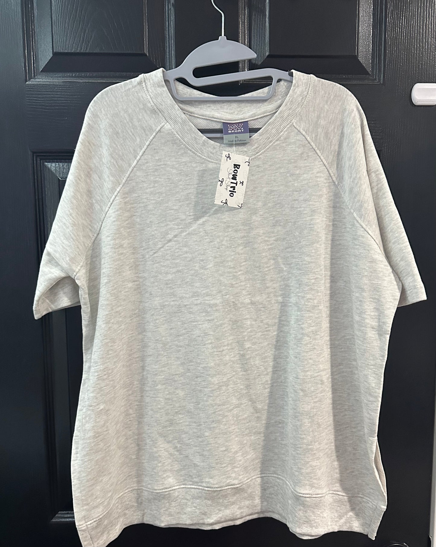 Terry Short Sleeve Pullover