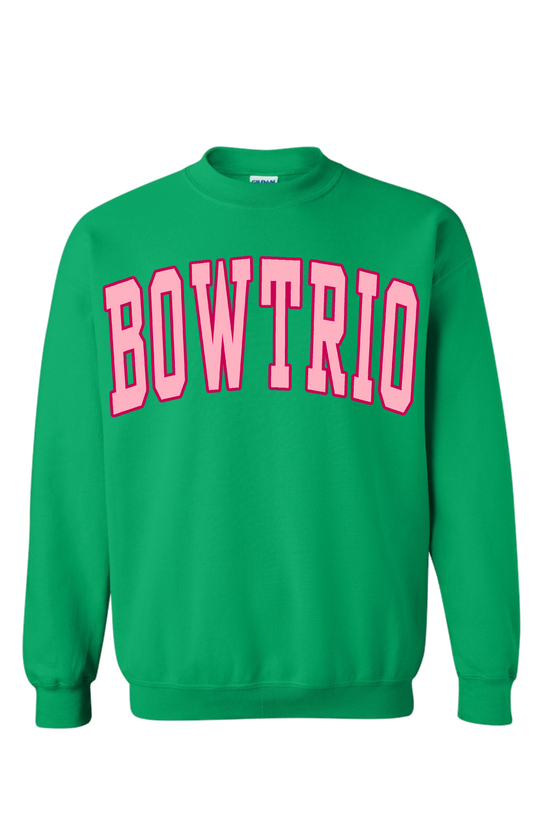 Irish Green BowTrio Sweatshirt