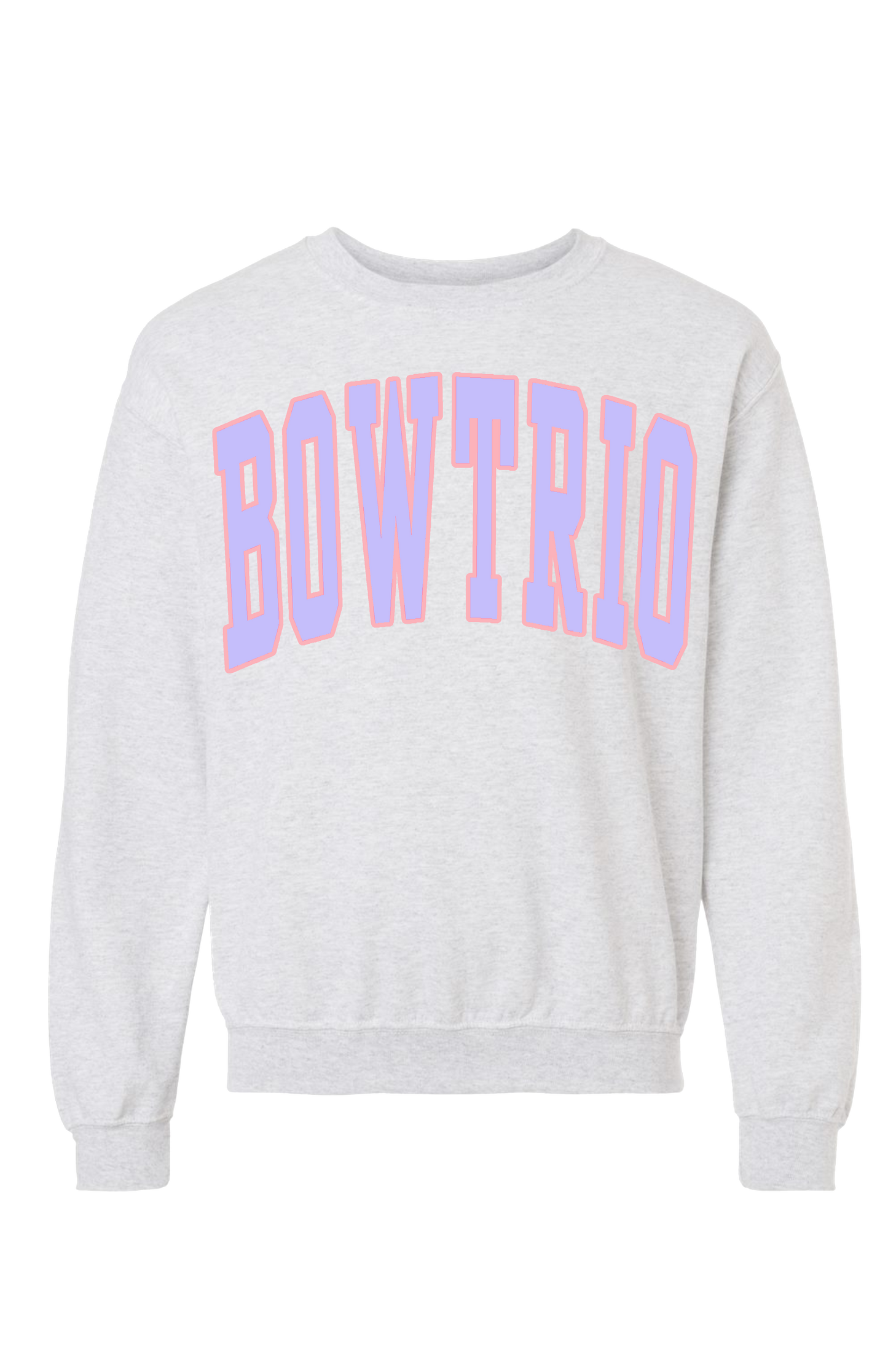 Ash Grey BowTrio Sweatshirt
