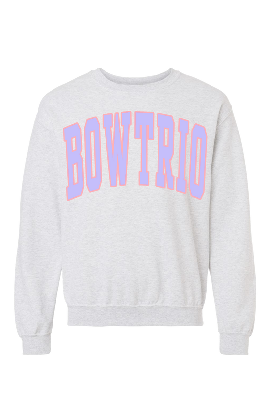 Ash Grey BowTrio Sweatshirt