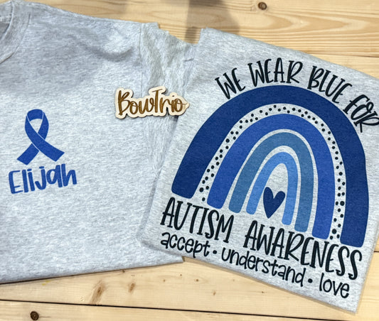 Autism Awareness Rainbow Tshirt
